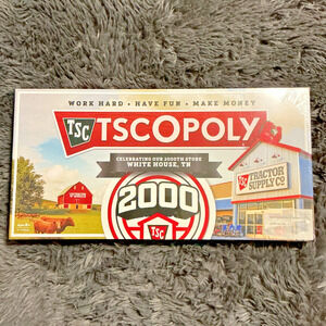 Tractor Supply Company Tscopoly 2000th Store White House, TN Board Game Sealed